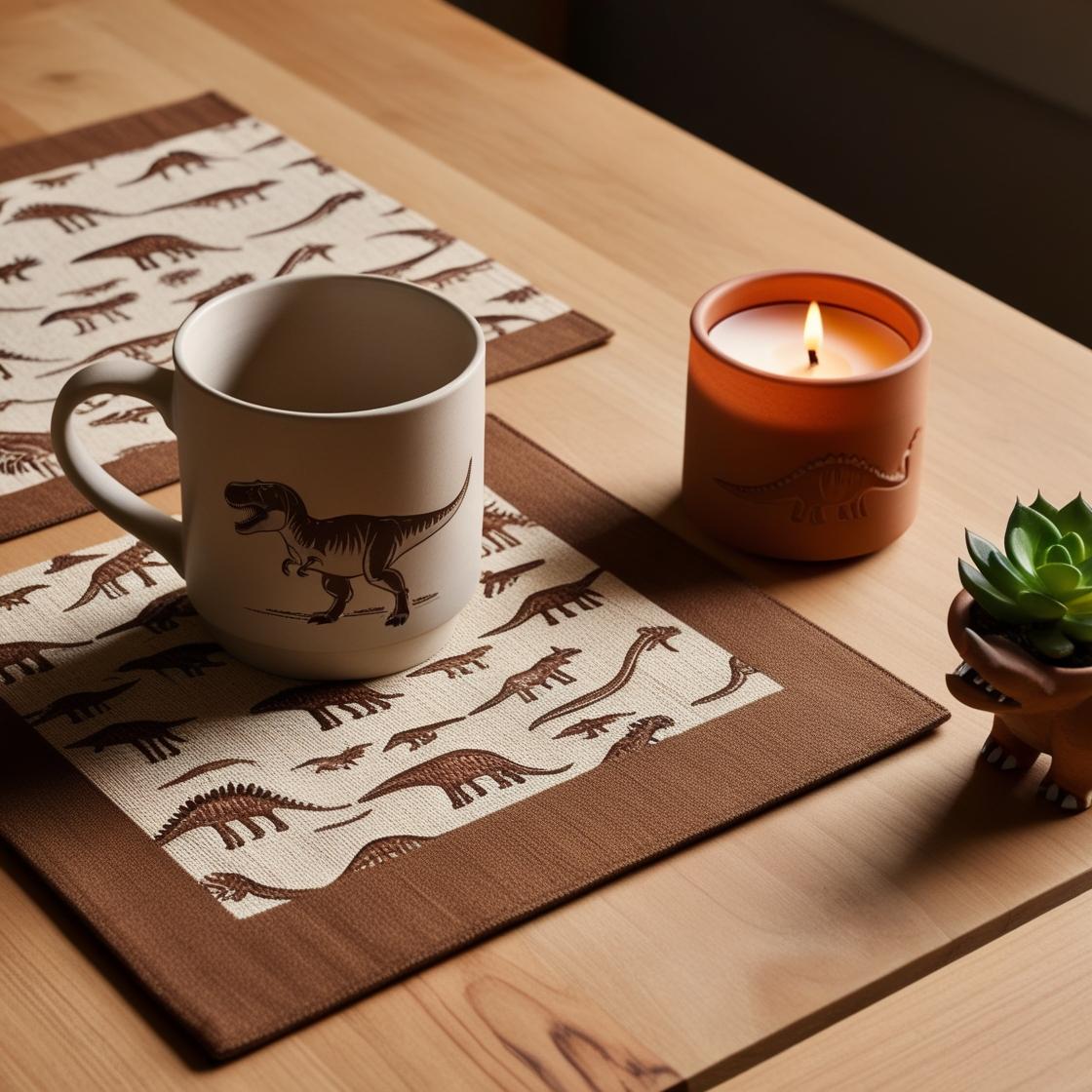 Art de la Maison M-Dino 🦖✨ La préhistoire s'installe chez vous ✨🍽️