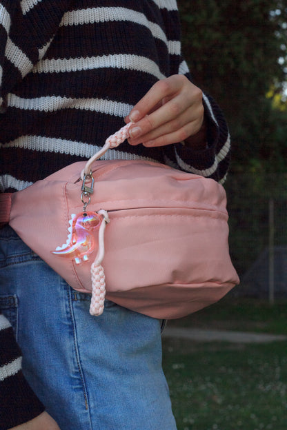 Casual Fanny Pack with Dinosaur Charm