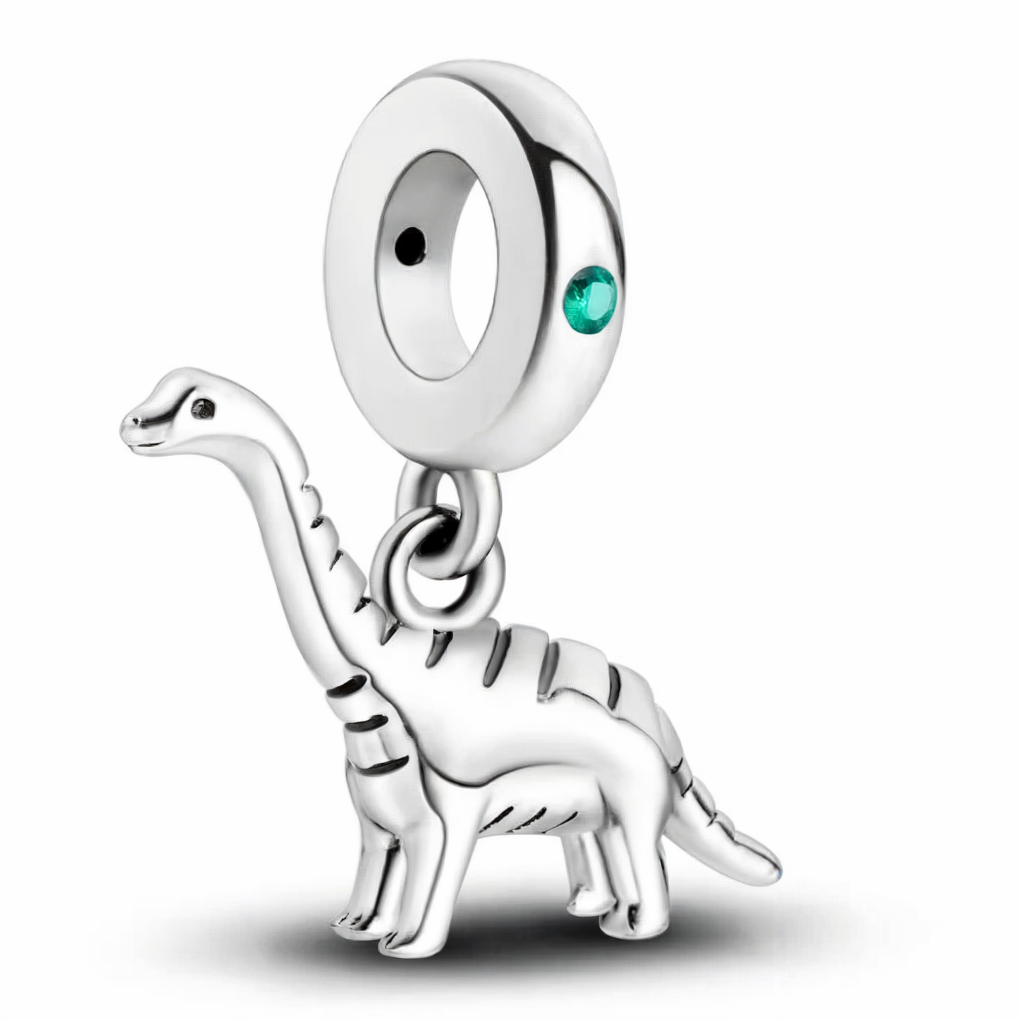 925 Sterling Silver Dinosaur Pendant